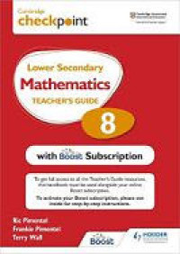 Image of Lower Secondary Mathematics 8: Teacher's Guide